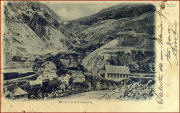 Le miniere di Valle Imperina - cliccare per ingrandire la cartolina