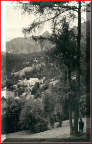 Gosaldo anni 1930/40 - clicca per ingrandire